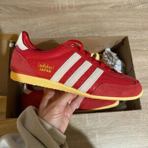 New Adidas Japan Sneakers Red Womens 7